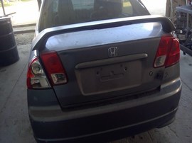 2005 HONDA CIVIC, GRAY, LX MODEL, 1.7L, AT.  A26257
